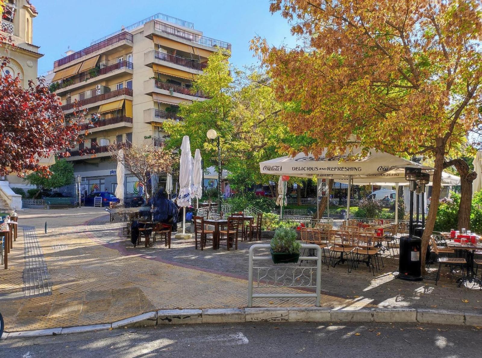 Appartamento Aris Urban Pagrati Atene Esterno foto